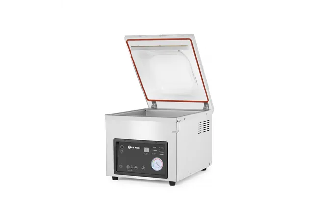 Pakowarka próżniowa - komorowa, Profi Line, listwa zgrzewająca 260 mm, 230V/370W, 330x480x360mm Hendi 975251