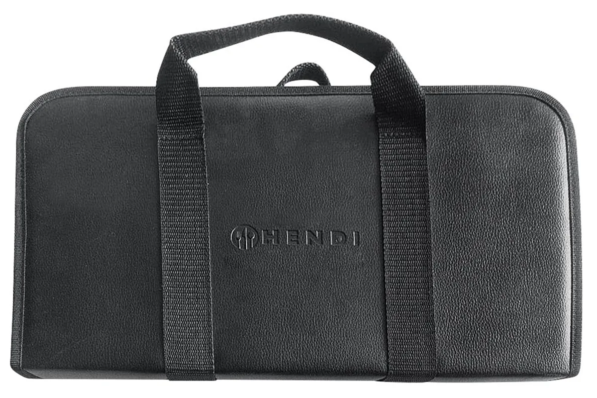 Zestaw noży – 9-elementowy, czarny, 445x260x65mm Hendi 975770