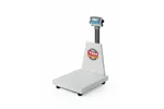 Waga platformowa LCD z wysięgnikiem i z legalizacją, seria EKO+, 300 kg, 500x700x940mm Tem BEK+C050X060300