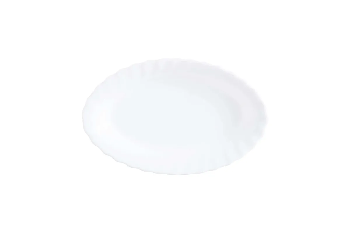 Rawierka Trianon, 220 mm, biały, 220x140x28mm Arcoroc D6885