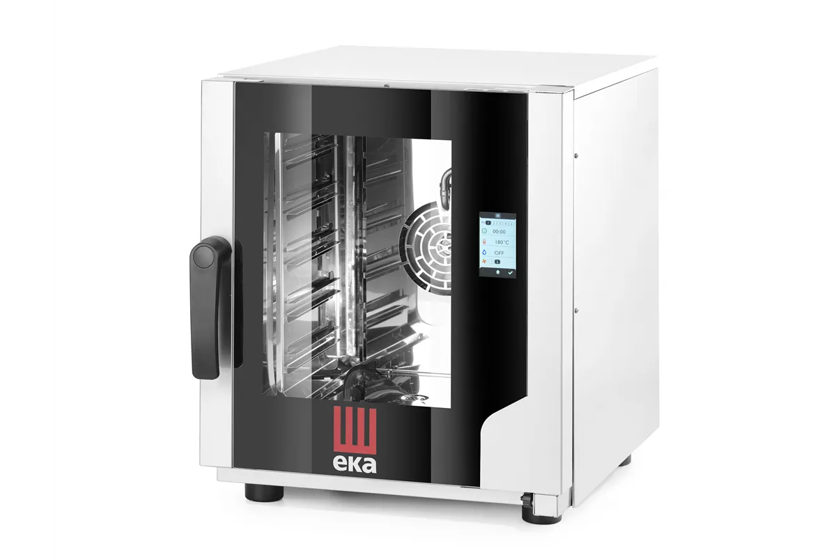Piec konwekcyjno-parowy Evolution Next 5xGN2/3 elektryczny natryskowy  Evolution 230V/3200W 550x754x662mm Tecnoeka EKF523NTUD