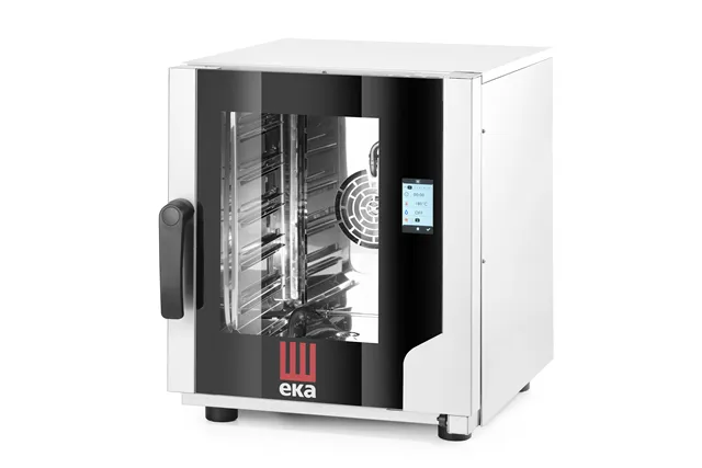 Piec konwekcyjno-parowy Evolution Next 5xGN2/3 elektryczny natryskowy  Evolution 230V/3200W 550x754x662mm Tecnoeka EKF523NTUD