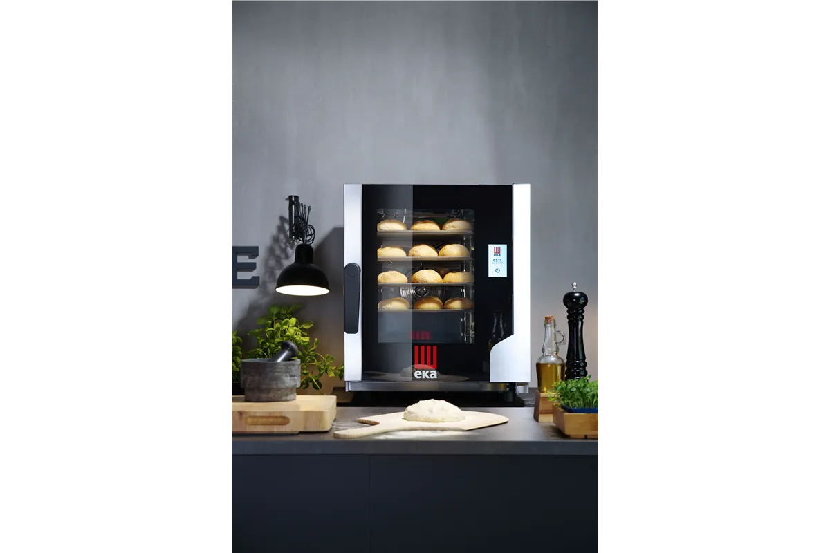 Piec konwekcyjno-parowy Evolution Next 5xGN2/3 elektryczny natryskowy  Evolution 230V/3200W 550x754x662mm Tecnoeka EKF523NTUD