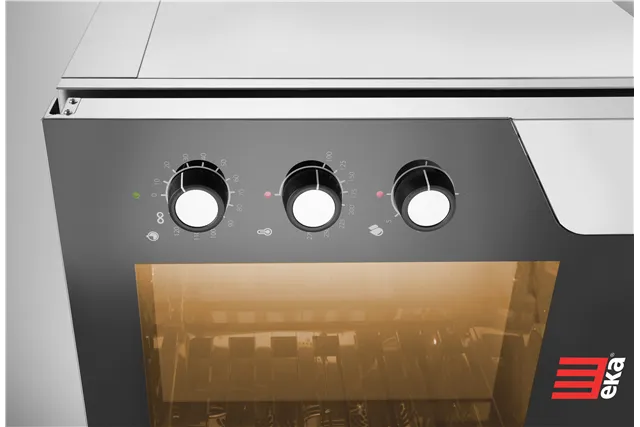 Piec konwekcyjno-parowy Millennial Smart Gastro 7xGN1/1  elektryczny Millennial Smart 400V/10400W 730x855x850mm Tecnoeka MKF711S