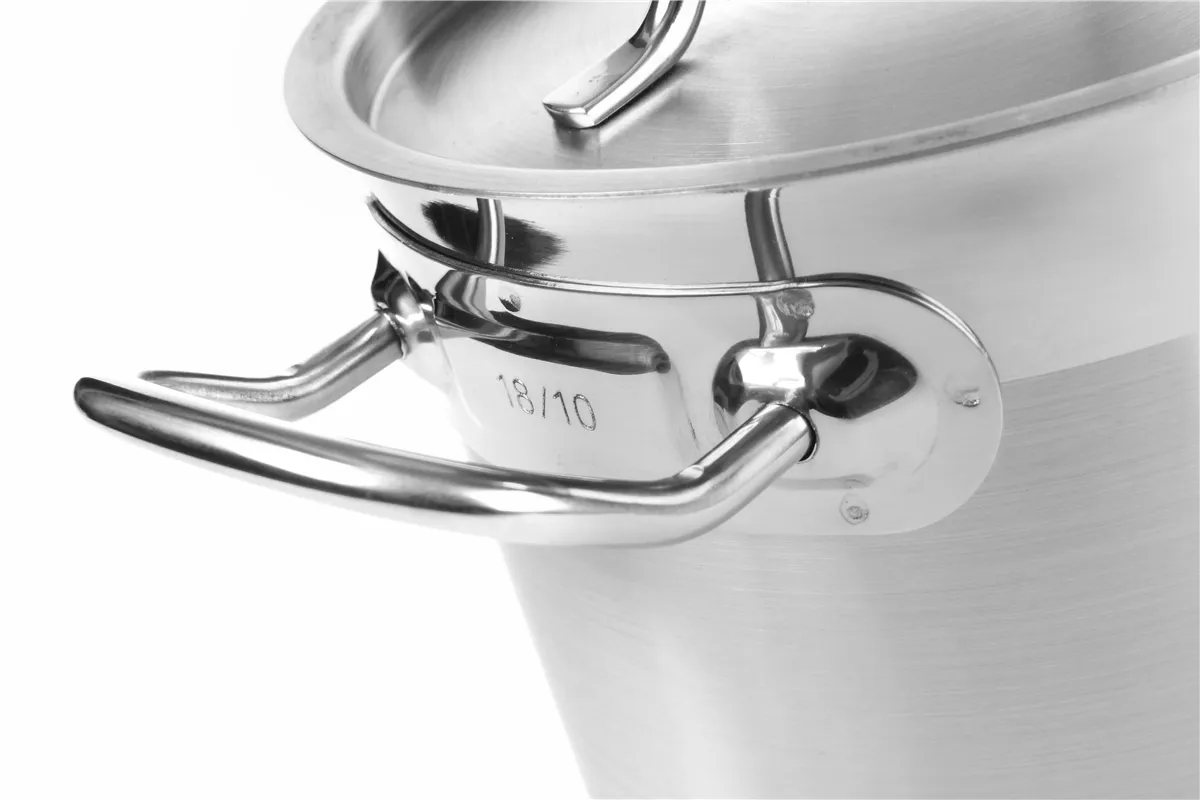 Garnek wysoki z pokrywką, Profi Line, 3L, ⌀160x150mm Hendi 832004