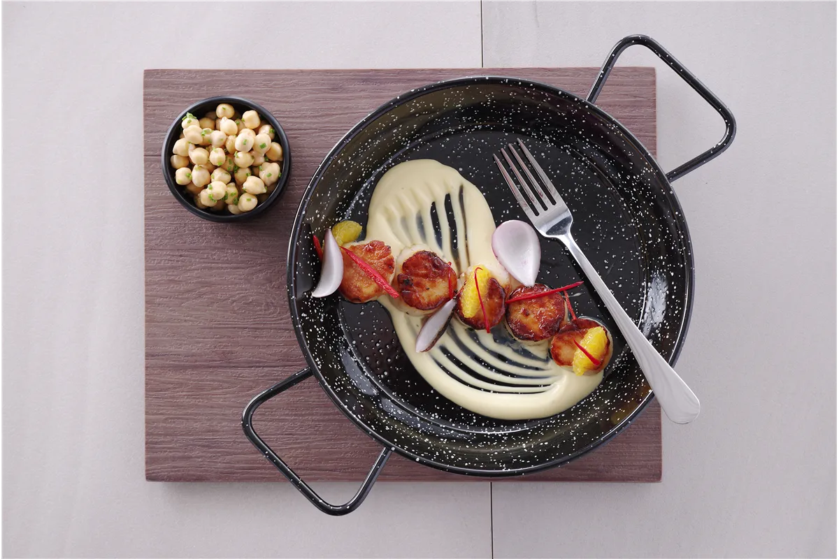 Patelnia emaliowana, ⌀200x36mm Hendi 622735