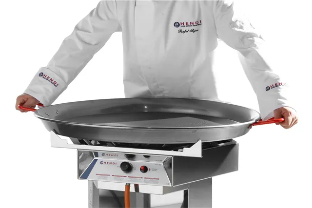 Patelnia do paelli, Odpowiednie do grilli Fiesta 146002, ⌀600x40mm Hendi 622407