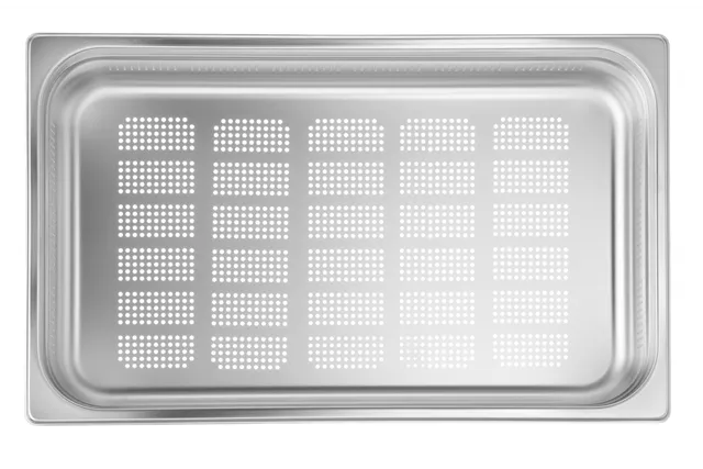 Pojemnik GN 1/1 – perforowany, Profi Line, GN 1/1, 14L, (H)100mm Hendi 802229