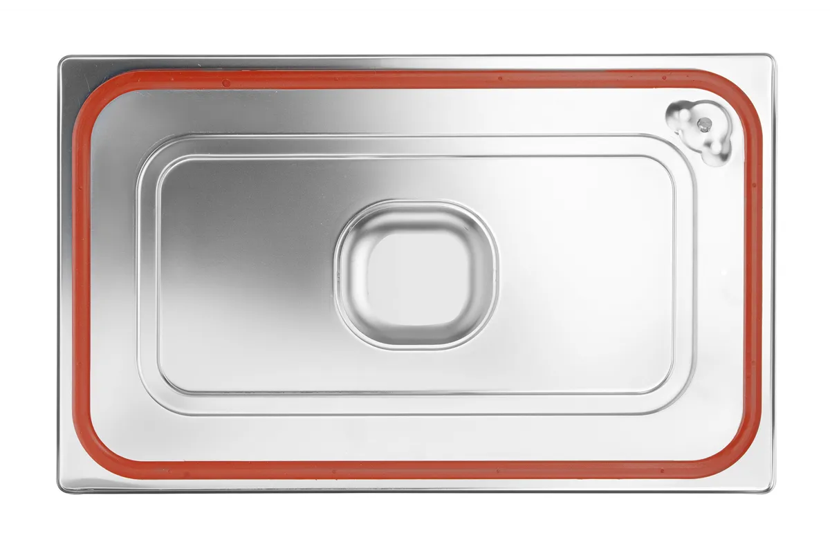 Pokrywka do pojemników GN z uszczelką silikonową, Profi Line, GN 1/1, 530x325mm Hendi 802601