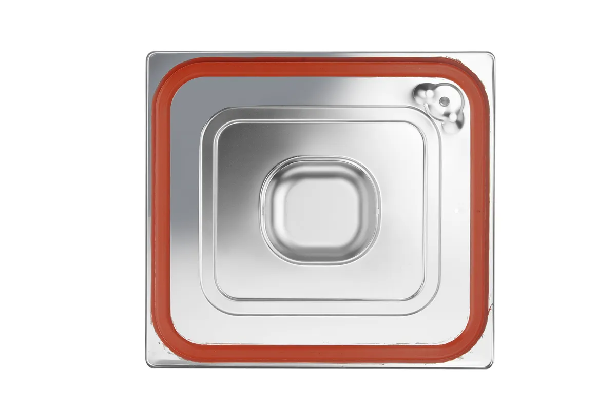 Pokrywka do pojemników GN z uszczelką silikonową, Profi Line, GN 2/3, 354x325mm Hendi 802618