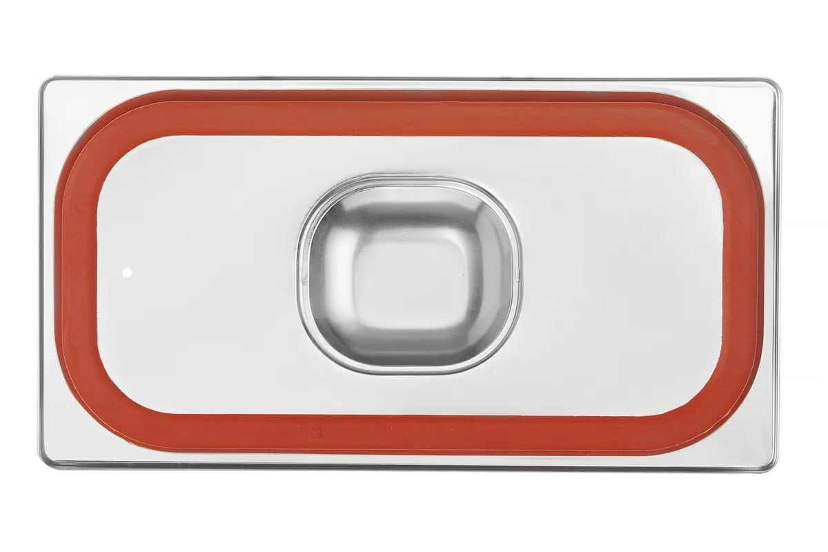 Pokrywka do pojemników GN z uszczelką silikonową, Profi Line, GN 1/3, 325x176mm Hendi 802632