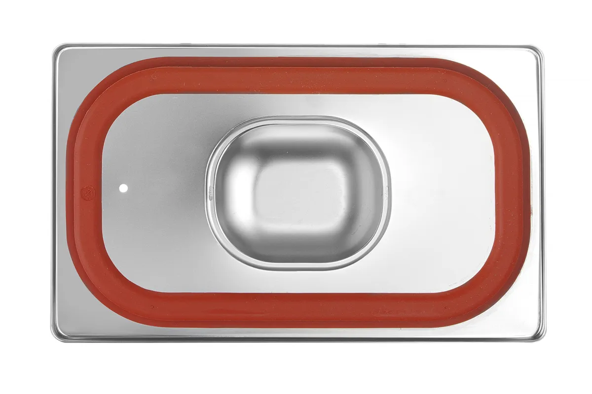 Pokrywka do pojemników GN z uszczelką silikonową, Profi Line, GN 1/4, 265x162mm Hendi 802649