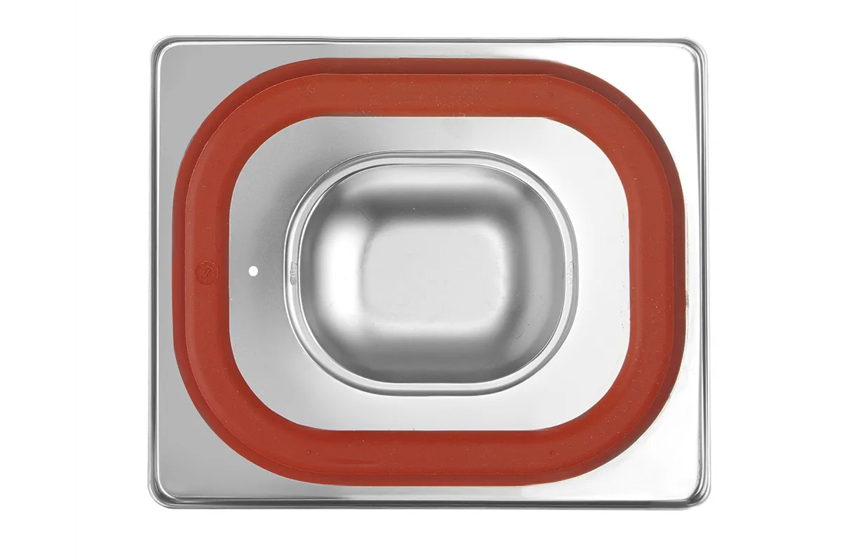 Pokrywka do pojemników GN z uszczelką silikonową, Profi Line, GN 1/6, 176x162mm Hendi 802656