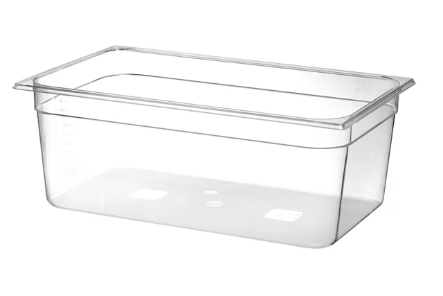 Pojemnik GN 1/1 z poliwęglanu, Profi Line, GN 1/1, 24L, transparentny, 530x325x200mm Hendi 861202