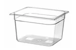 Pojemnik GN 1/2 z poliwęglanu, Profi Line, GN 1/2, 12,5L, transparentny, 325x265x200mm Hendi 861400