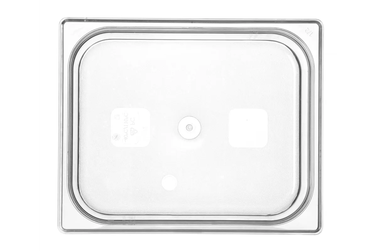 Pojemnik GN 1/2 z poliwęglanu, Profi Line, GN 1/2, 6,5L, transparentny, 325x265x100mm Hendi 861424