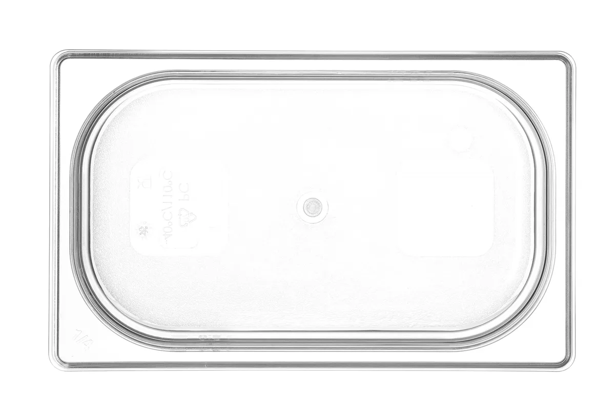 Pojemnik GN 1/4 z poliwęglanu, Profi Line, GN 1/4, 1,8L, transparentny, 265x162x65mm Hendi 861639