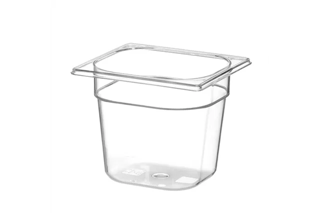 Pojemnik GN 1/6 z poliwęglanu, Profi Line, GN 1/6, 2,4L, transparentny, 176x162x150mm Hendi 861714 Pojemnik GN 1/6 z poliwęglanu, Profi Line, GN 1/6, 2,4L, transparentny, 176x162x150mm Hendi 861714