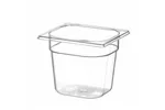 Pojemnik GN 1/6 z poliwęglanu, Profi Line, GN 1/6, 2,4L, transparentny, 176x162x150mm Hendi 861714