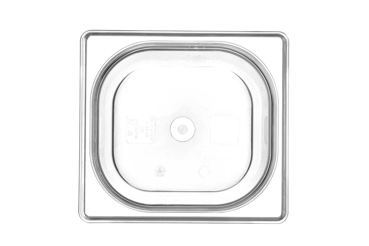 Pojemnik GN 1/6 z poliwęglanu, Profi Line, GN 1/6, 2,4L, transparentny, 176x162x150mm Hendi 861714