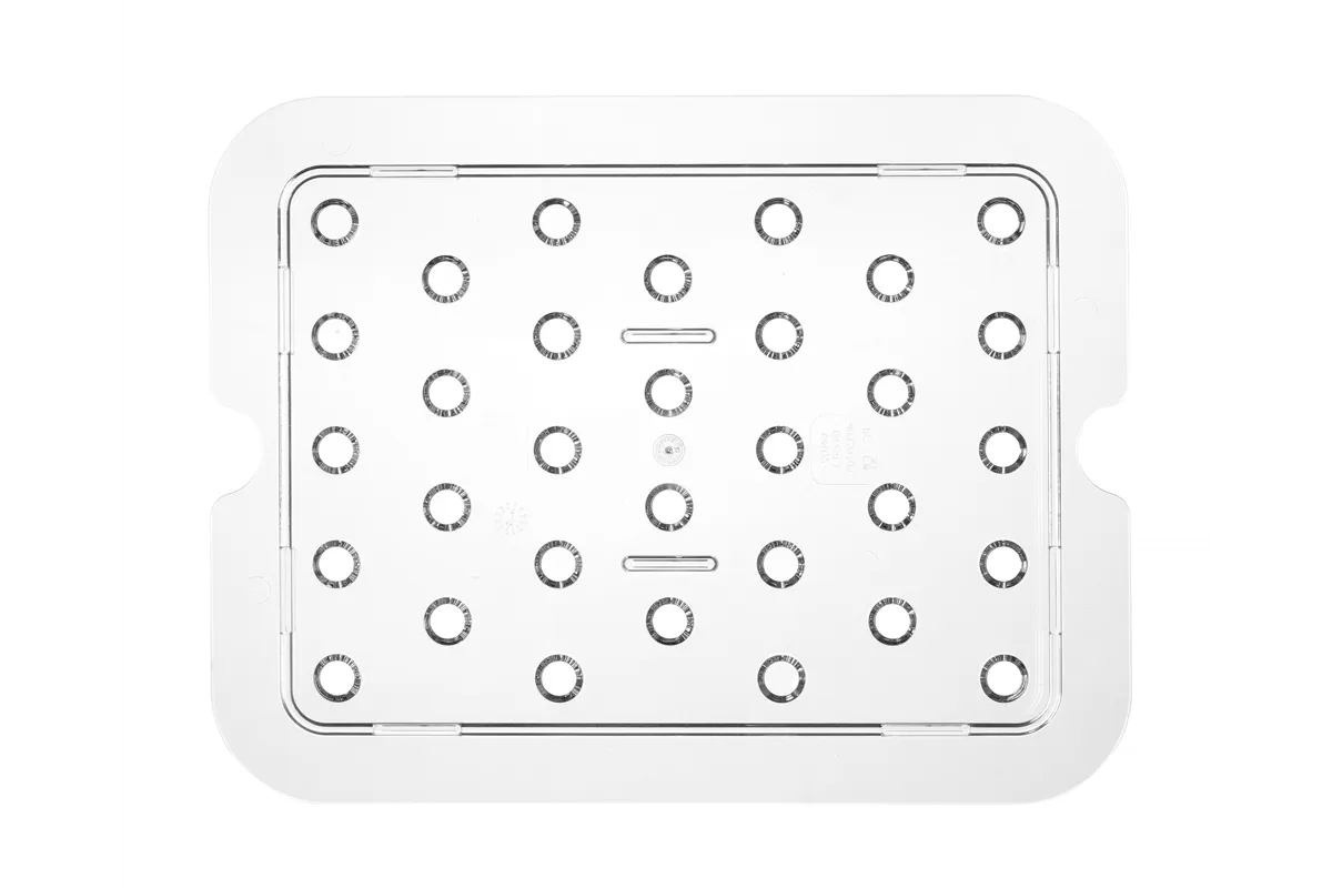 Ociekacz do pojemników GN z poliwęglanu, Profi Line, GN 1/2, transparentny, 265x206mm Hendi 868546