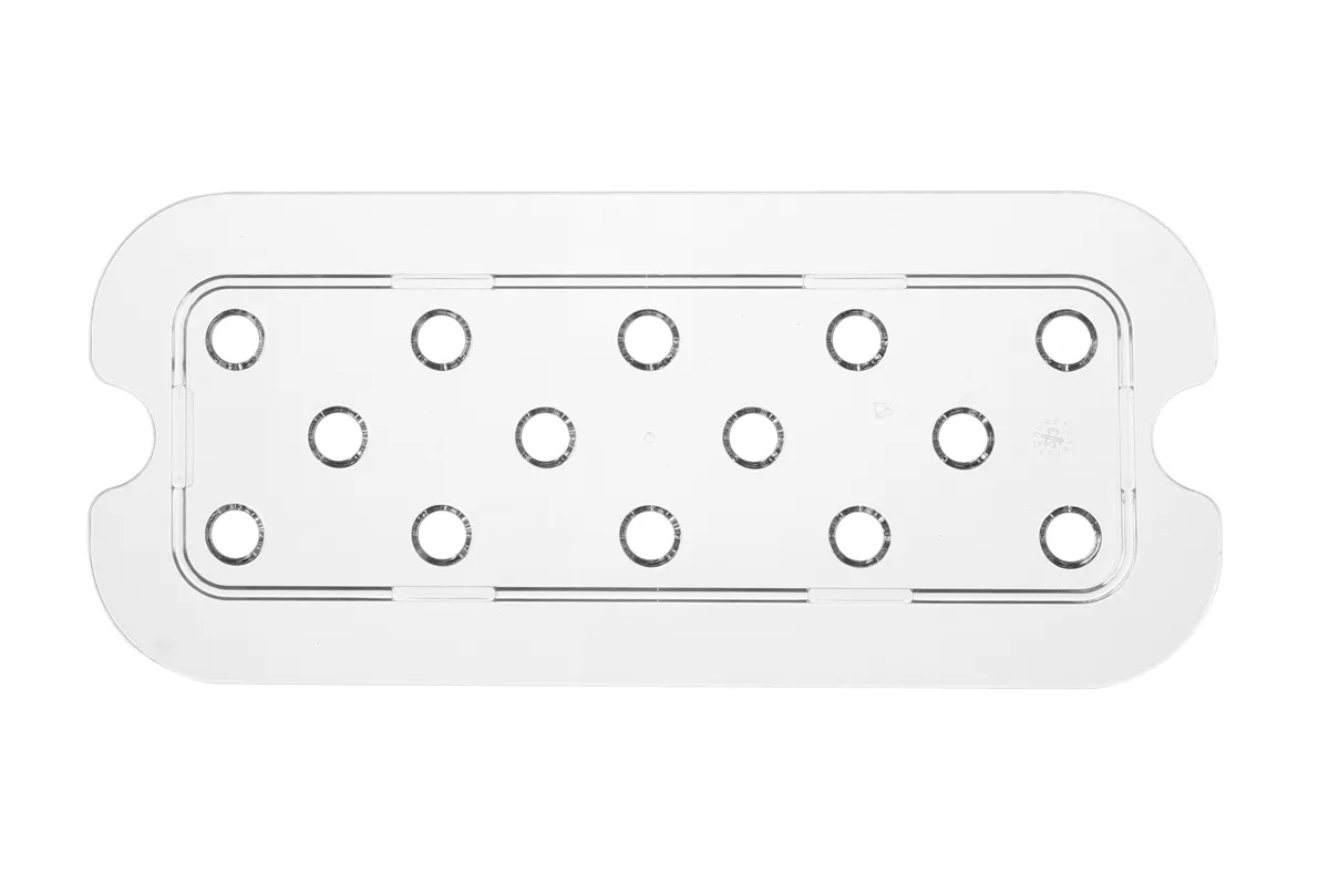 Ociekacz do pojemników GN z poliwęglanu, Profi Line, GN 1/3, transparentny, 266x116mm Hendi 868553