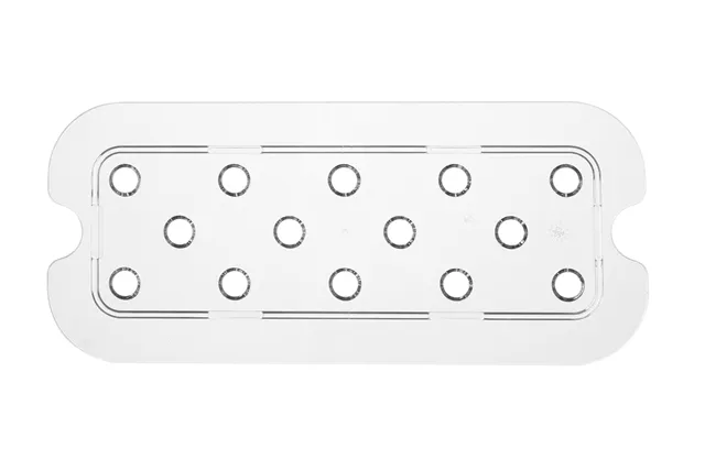 Ociekacz do pojemników GN z poliwęglanu, Profi Line, GN 1/3, transparentny, 266x116mm Hendi 868553