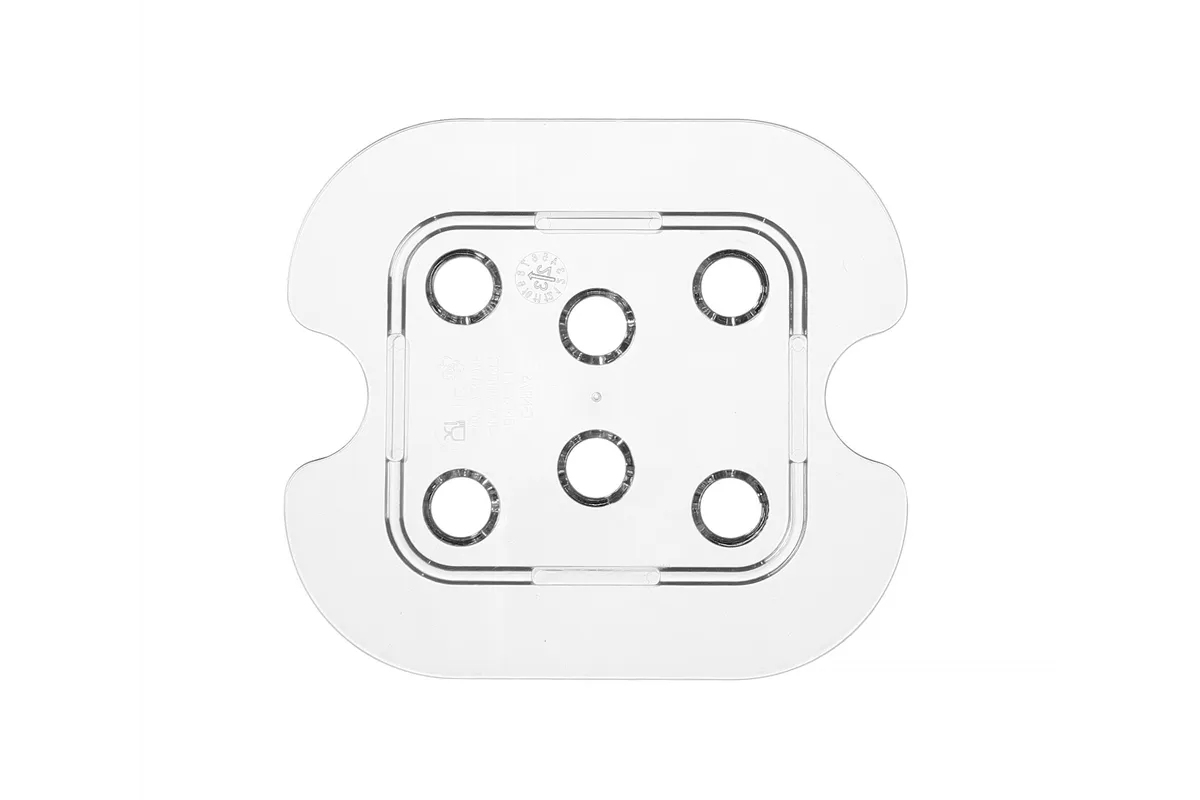 Ociekacz do pojemników GN z poliwęglanu, Profi Line, GN 1/6, transparentny, 118x106mm Hendi 868577