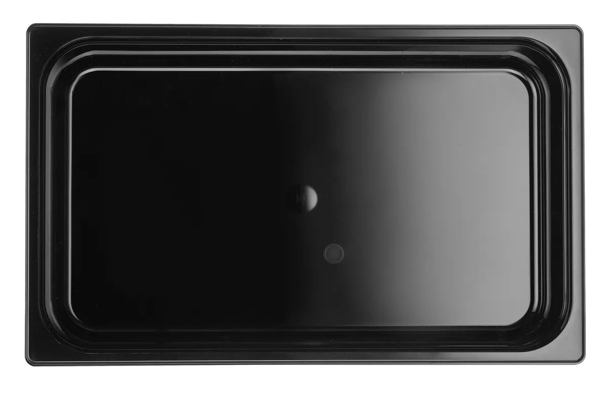 Pojemnik GN 1/1 z czarnego poliwęglanu, Profi Line, GN 1/1, 9L, czarny, 530x325x65mm Hendi 862209