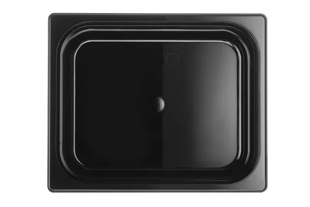 Pojemnik GN 1/2 z czarnego poliwęglanu, Profi Line, GN 1/2, 9,5L, czarny, 325x265x150mm Hendi 862414