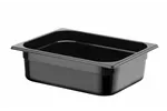 Pojemnik GN 1/2 z czarnego poliwęglanu, Profi Line, GN 1/2, 6,5L, czarny, 325x265x100mm Hendi 862421