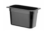 Pojemnik GN 1/3 z czarnego poliwęglanu, Profi Line, GN 1/3, 7,8L, czarny, 325x176x200mm Hendi 862506