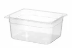 Pojemnik GN 1/2 z polipropylenu, Profi Line, GN 1/2, 9,5L, transparentny, 325x265x150mm Hendi 880111