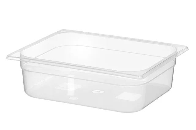 Pojemnik GN 1/2 z polipropylenu, Profi Line, GN 1/2, 6,5L, transparentny, 325x265x100mm Hendi 880128