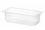 Pojemnik GN 1/3 z polipropylenu, Profi Line, GN 1/3, 4L, transparentny, 325x176x100mm Hendi 880227