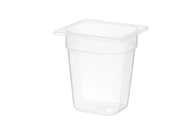 Pojemnik GN 1/6 z polipropylenu, Profi Line, GN 1/6, 3,4L, transparentny, 176x162x200mm Hendi 880401