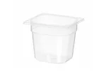 Pojemnik GN 1/6 z polipropylenu, Profi Line, GN 1/6, 2,4L, transparentny, 176x162x150mm Hendi 880418