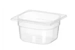 Pojemnik GN 1/6 z polipropylenu, Profi Line, GN 1/6, 1,6L, transparentny, 176x162x100mm Hendi 880425