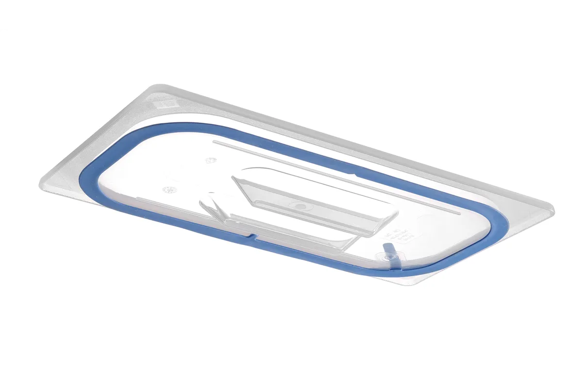 Pokrywka do pojemników GN z polipropylenu z uszczelką, GN 1/3, transparentny, 325x176mm Hendi 881828