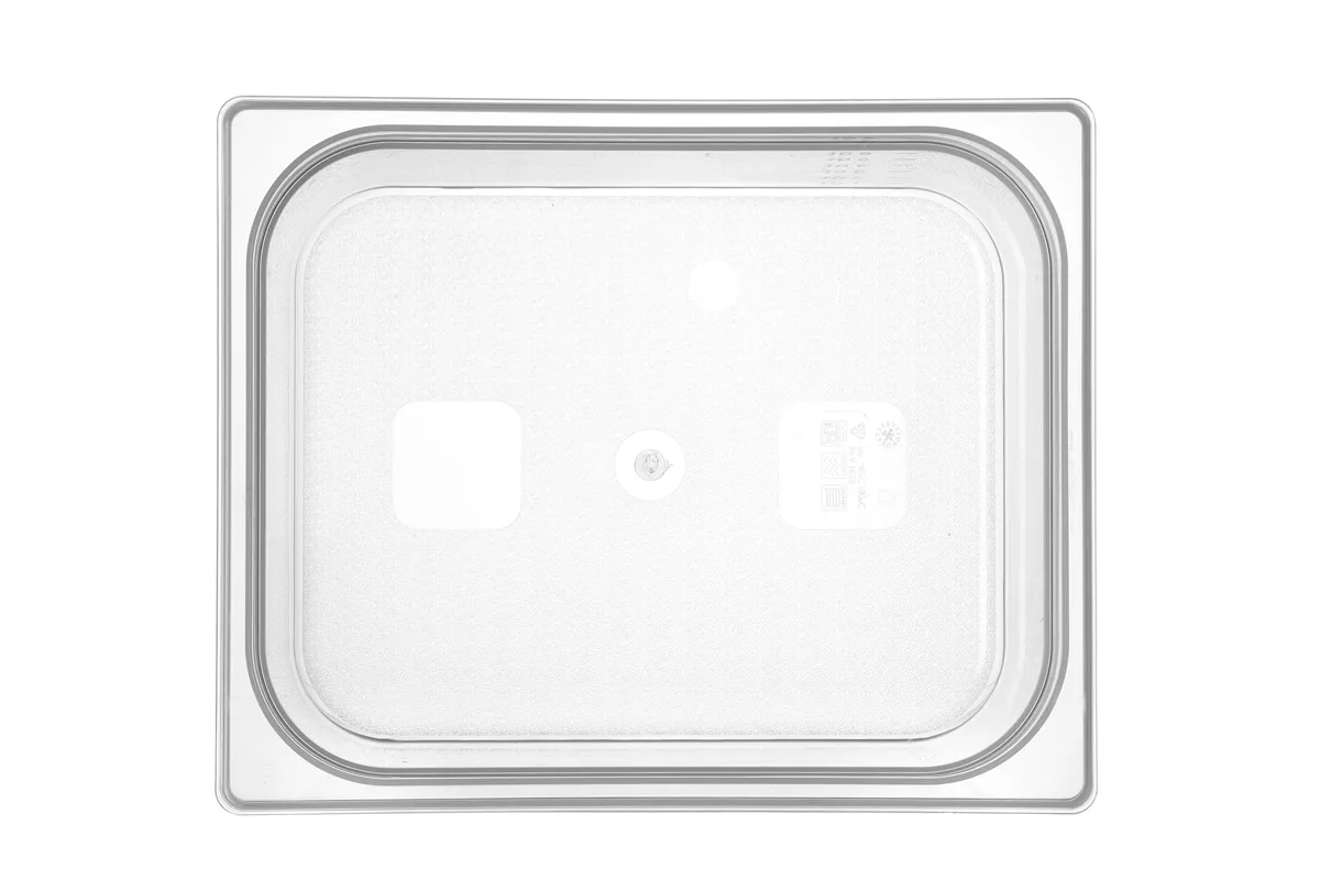 Pojemnik GN 1/2 HACCP, GN 1/2, 9,5L, transparentny, 325x265x150mm Hendi 880166