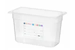 Pojemnik GN 1/3 HACCP, GN 1/3, 7,8L, transparentny, 325x176x200mm Hendi 880258