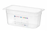 Pojemnik GN 1/3 HACCP, GN 1/3, 5,7L, transparentny, 325x176x150mm Hendi 880265
