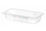 Pojemnik GN 1/3 HACCP, GN 1/3, 2,5L, transparentny, 325x176x65mm Hendi 880289