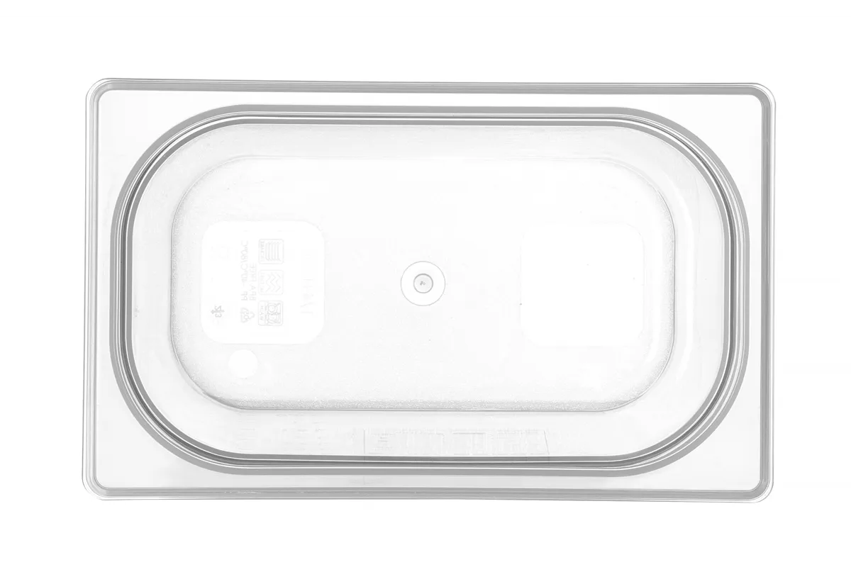 Pojemnik GN 1/4 HACCP, GN 1/4, 5,5L, transparentny, 265x162x200mm Hendi 880357