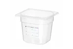 Pojemnik GN 1/6 HACCP, GN 1/6, 2,4L, transparentny, 176x162x150mm Hendi 880463