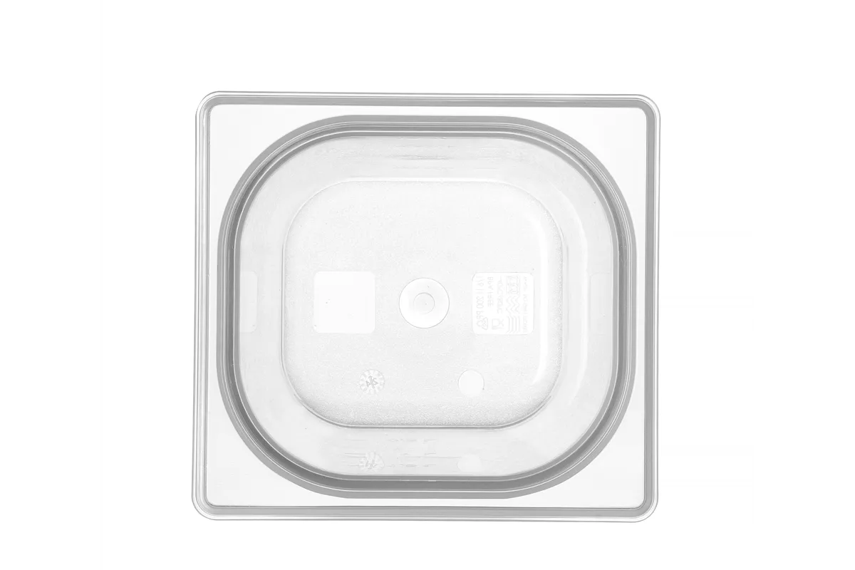 Pojemnik GN 1/6 HACCP, GN 1/6, 2,4L, transparentny, 176x162x150mm Hendi 880463