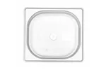 Pojemnik GN 1/6 HACCP, GN 1/6, 1,6L, transparentny, 176x162x100mm Hendi 880470