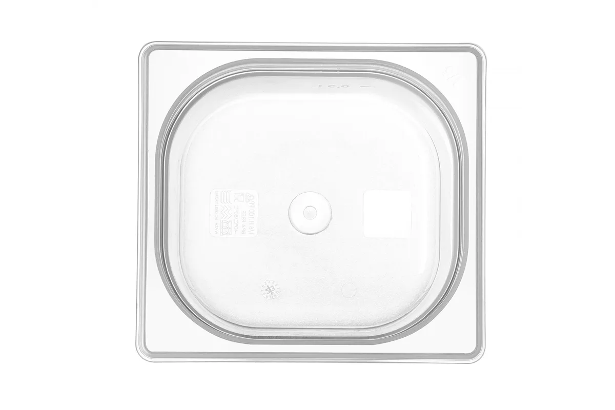Pojemnik GN 1/6 HACCP, GN 1/6, 1L, transparentny, 176x162x65mm Hendi 880487