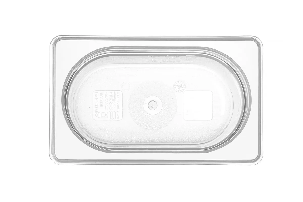 Pojemnik GN 1/9 HACCP, GN 1/9, 0,6L, transparentny, 176x108x65mm Hendi 880562