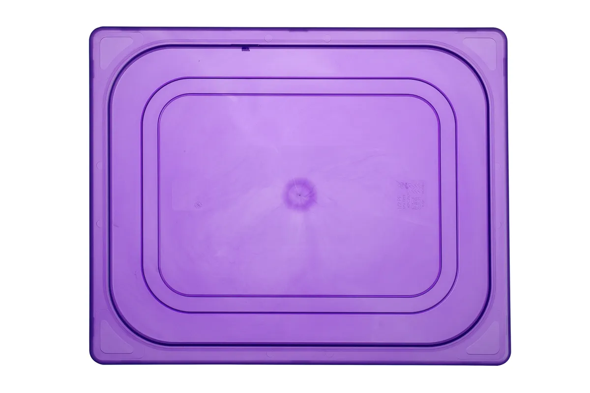 Pokrywka fioletowa do pojemników GN, GN 1/2, fioletowy, 325x265mm Hendi 881712